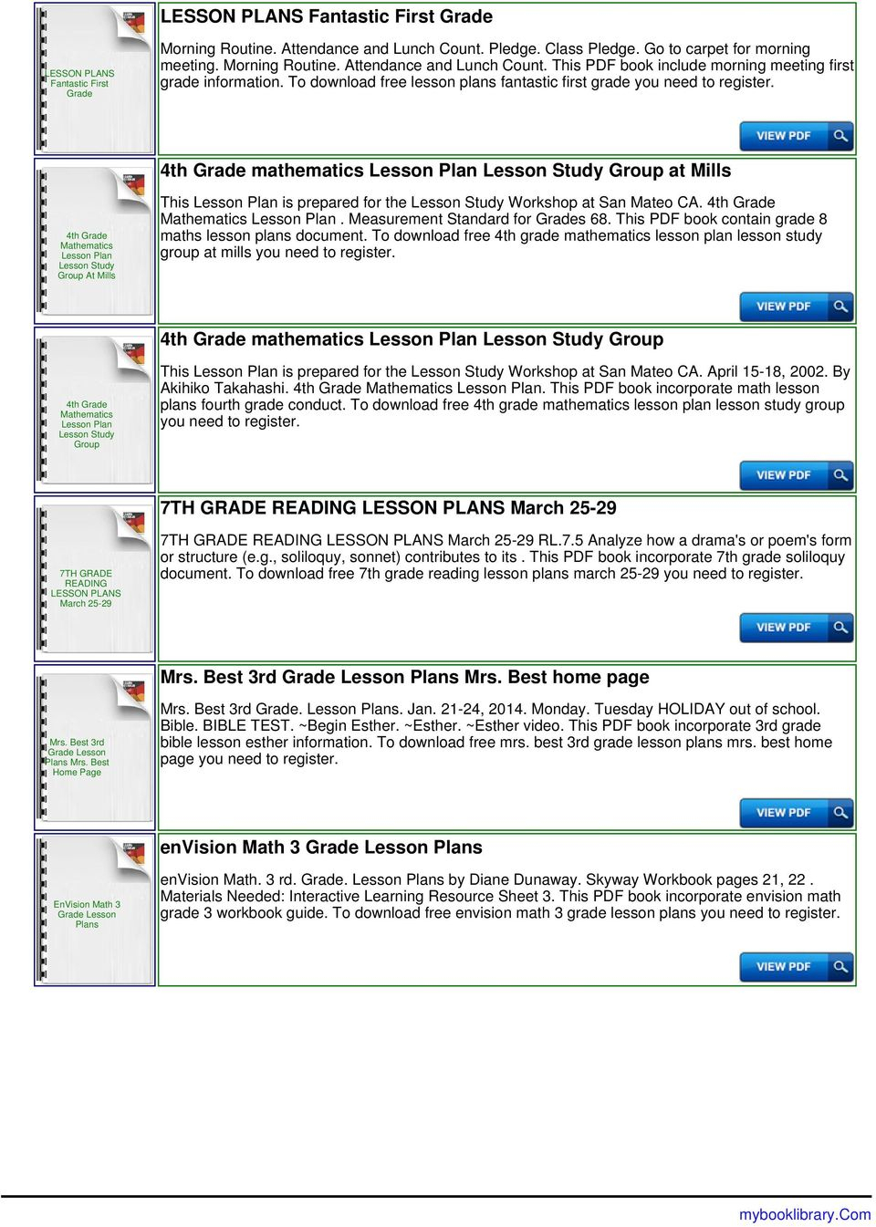 Mathematics Grade 12 Caps Lesson Plans - Pdf Free Download