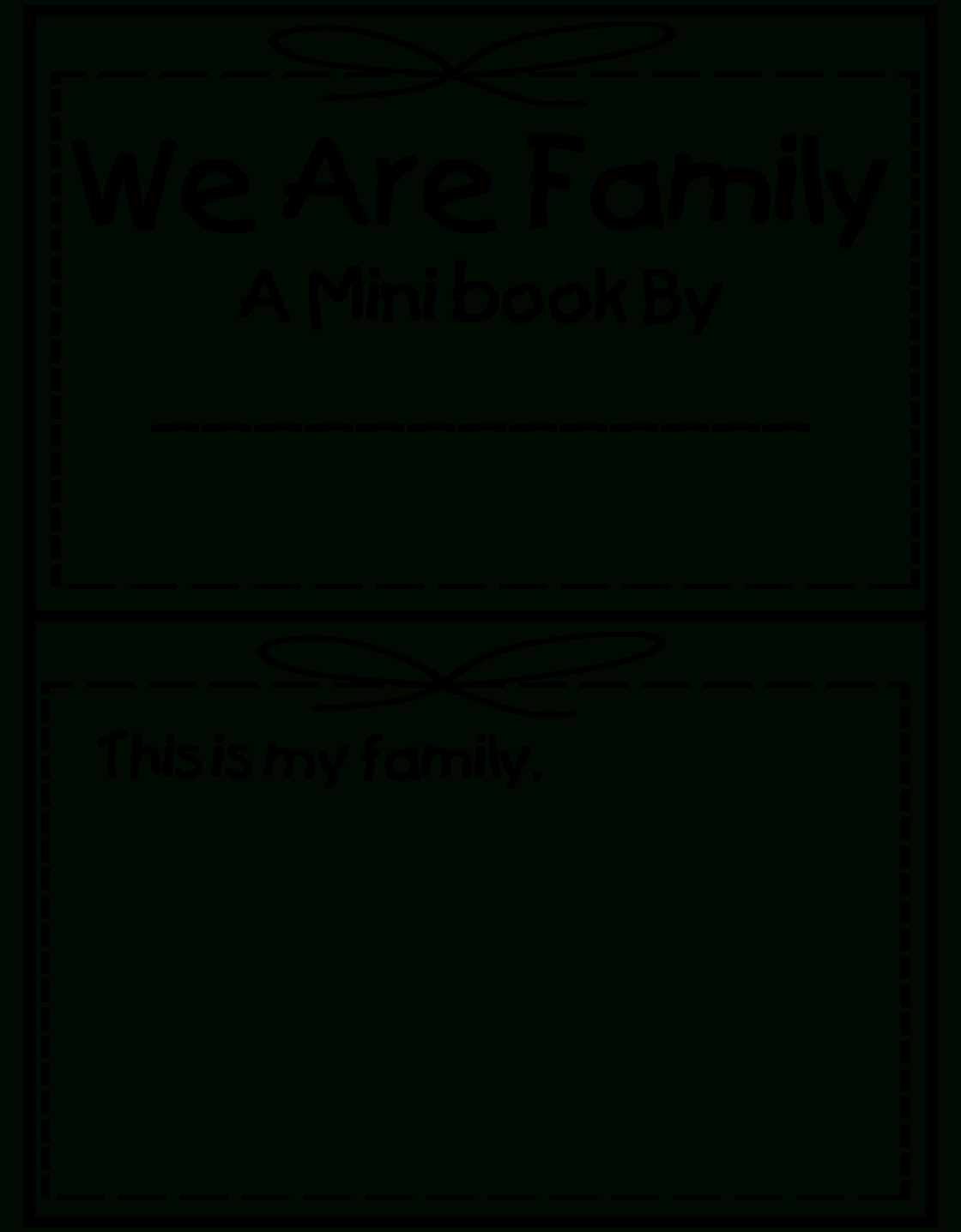 Me And My Family (With Images) | Social Studies Worksheets