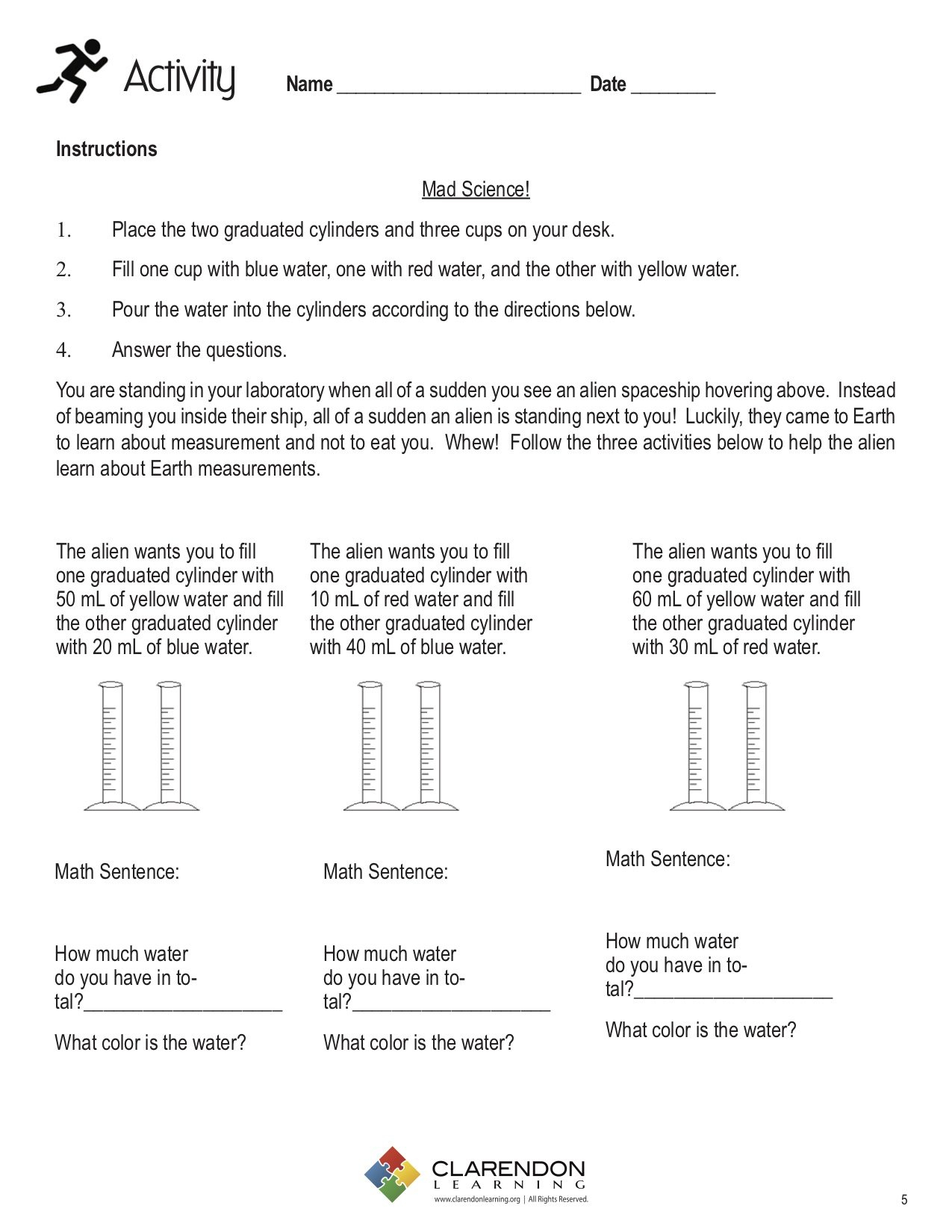 Measuring Liquid Volume