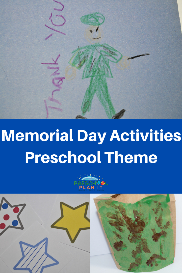Memorial Day Activities Theme For Preschool