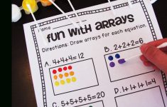 Array Lesson Plans 3rd Grade