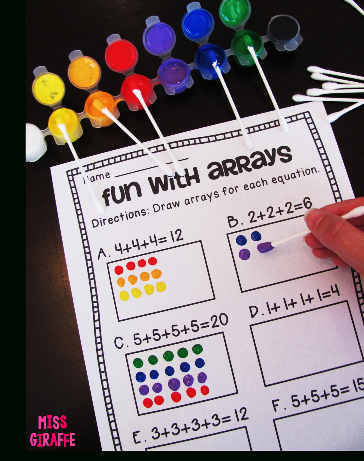 Miss Giraffe&amp;#039;s Class: How To Teach Arrays