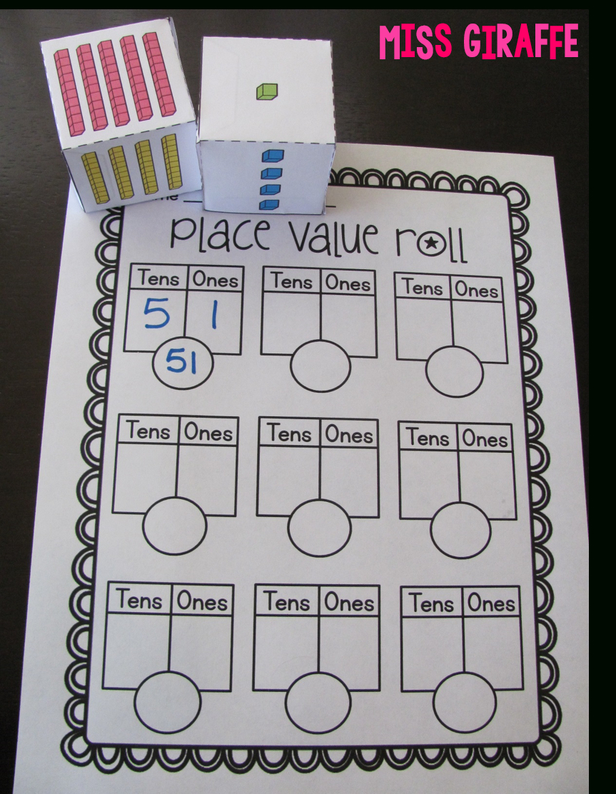 Miss Giraffe&amp;#039;s Class: Place Value In First Grade