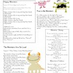 Monster Lesson Plan | Halloween Preschool, Halloween Lesson