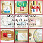 Montessori Inspired Study Of Europe W/ Free Printables