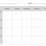 Monthly Lesson Plan Template … | Preschool Lesson Plan