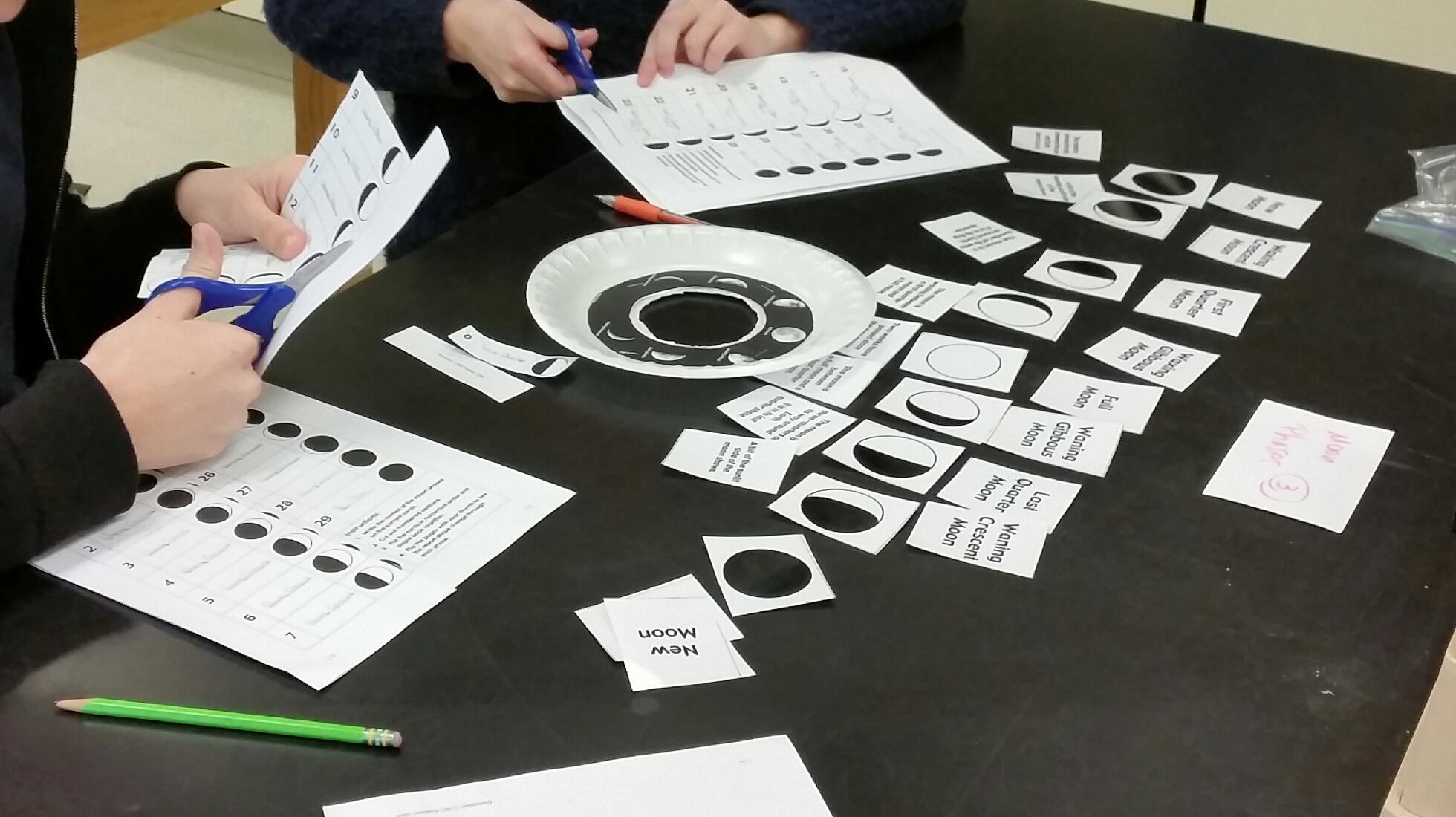 Moon Phases – Flip Book, Birthday, And Matching Activities