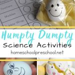 More Than 10 Humpty Dumpty Preschool Science Activities