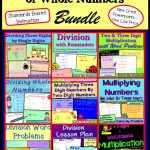 Multiplication And Division Lesson Plans | Math Lesson Plans