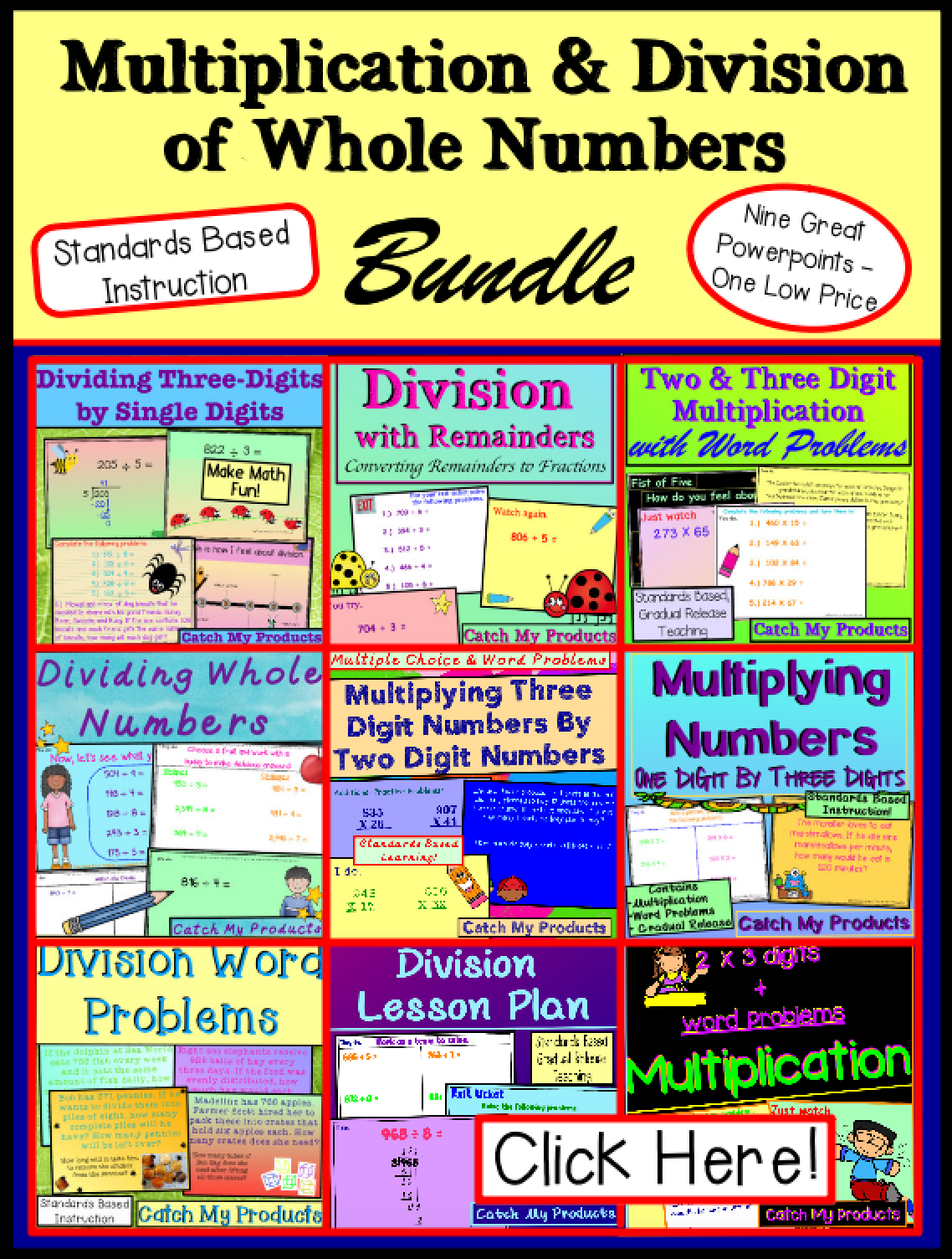 Multiplication And Division Lesson Plans | Math Lesson Plans