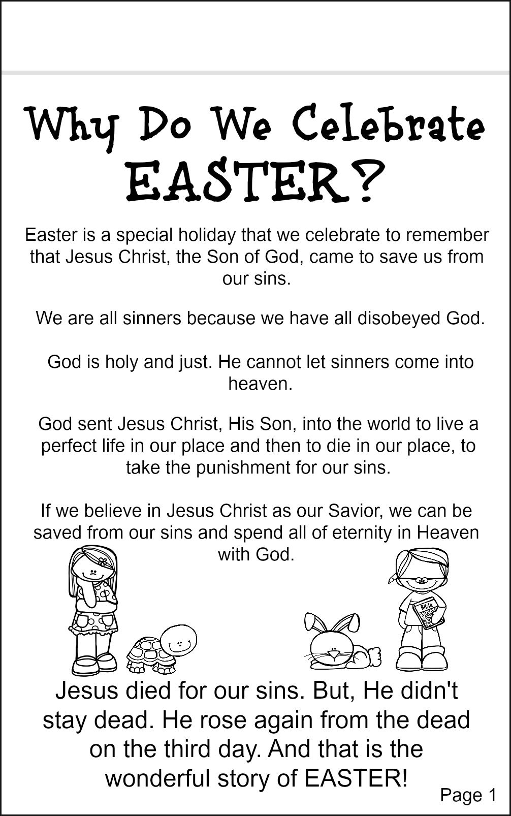 My Easter Notebook | Easter Sunday School, Easter Lessons