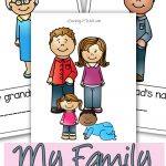 My Family Preschool Theme Scrapbook | Family Activities