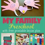 My Family Preschool Theme Week With Free Printable Two Day