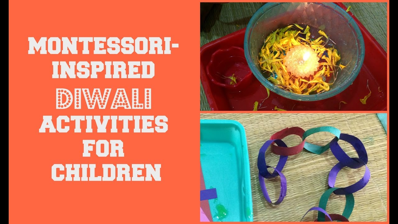New! Montessori-Inspired Diwali Activities For Toddlers &amp;amp; Preschoolers!  (With Free Printables!)
