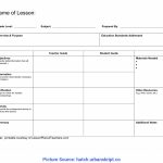 Online Lesson Plan Template Free   Mangan