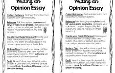 3rd Grade Opinion Writing Lesson Plans