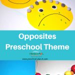 Opposites Theme For Preschool