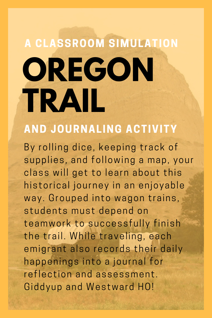 Oregon Trail Classroom Simulation — Misterharms