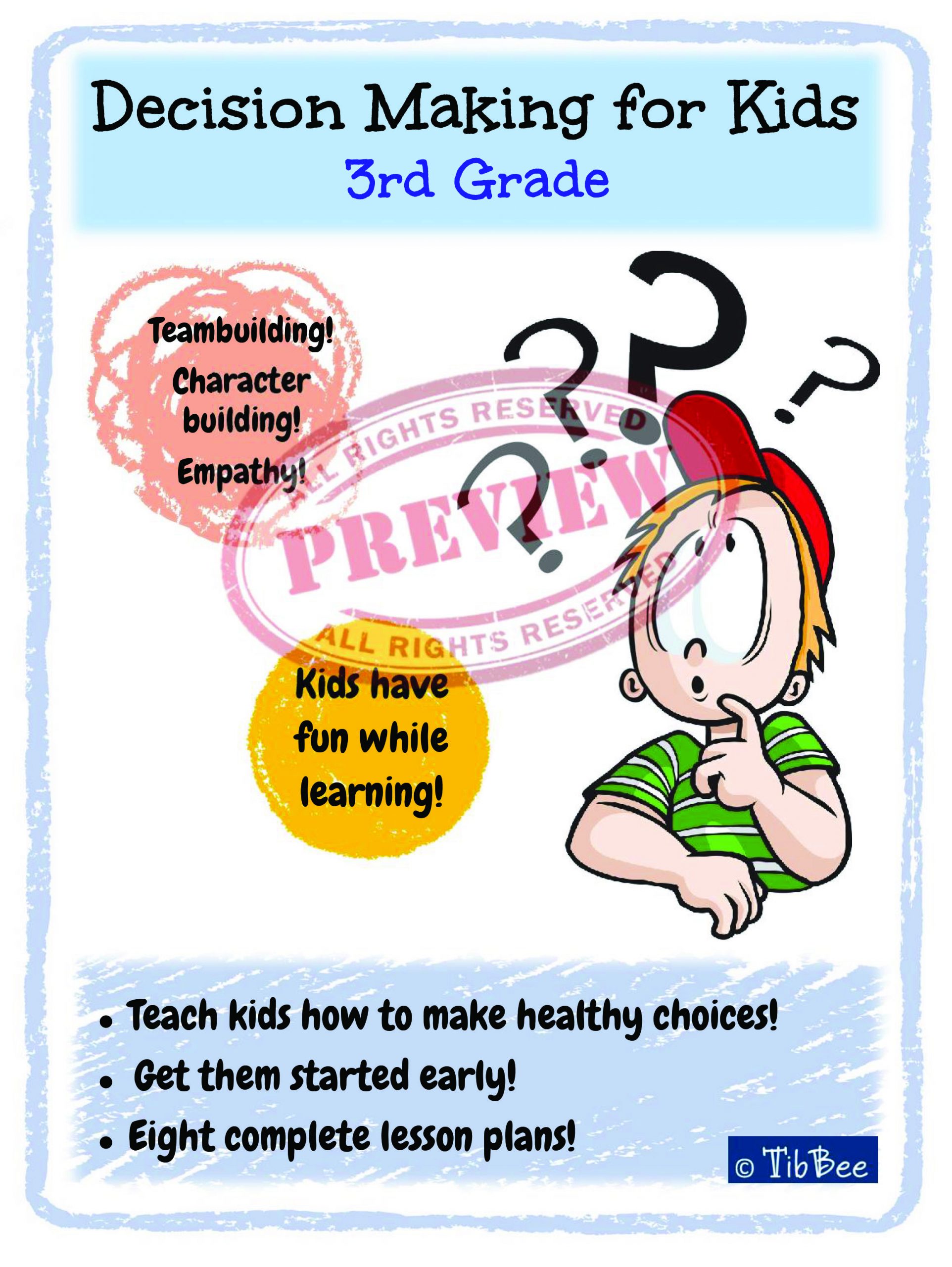 Our 3Rd Grade Lesson Plan Includes Eight Weeks Of Decision