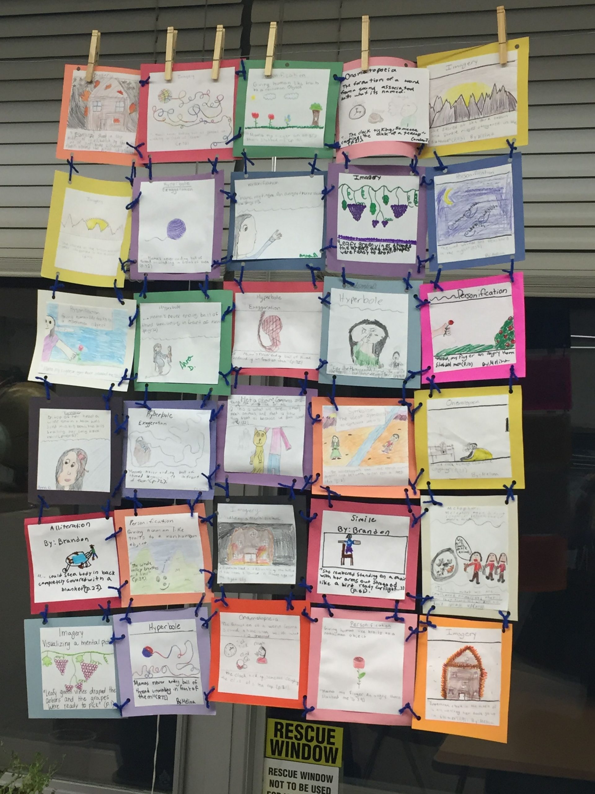 Our &amp;quot;esperanza Rising&amp;quot; Figurative Language Quilt! | Teaching