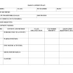 Pe Lesson Plan Template | Physical Education Lesson Plans