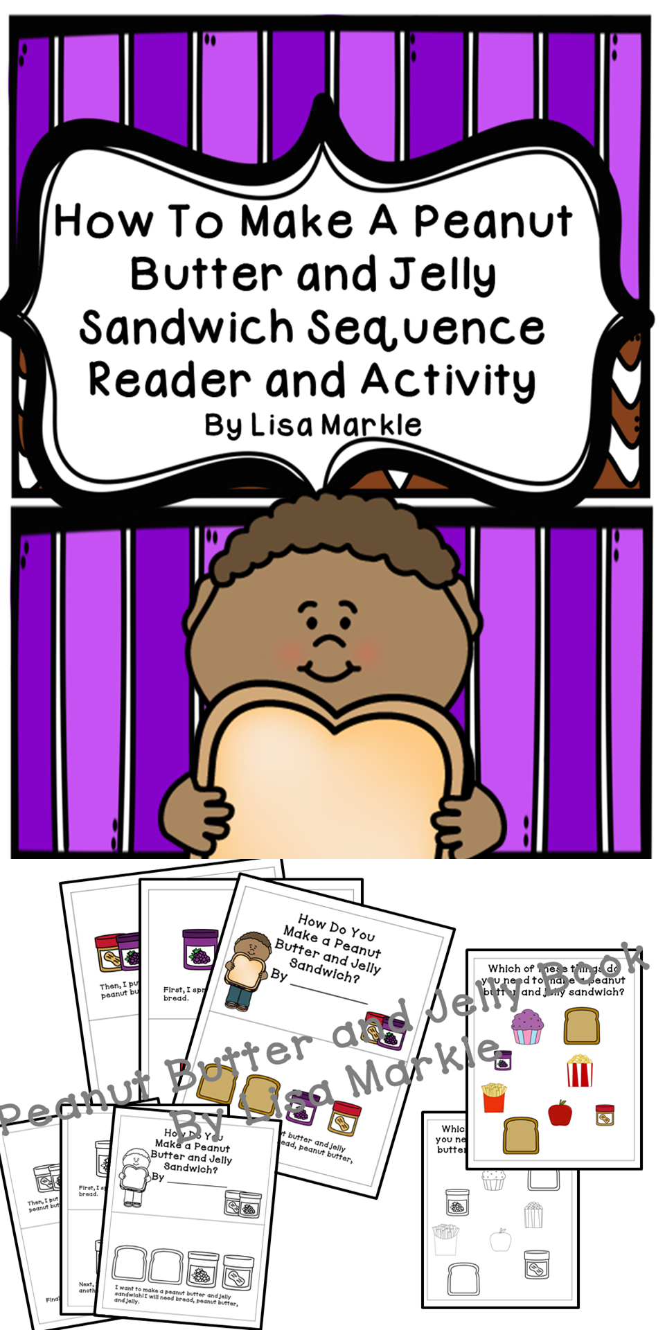 Peanut Butter And Jelly Sandwich Sequence Reader And Memory