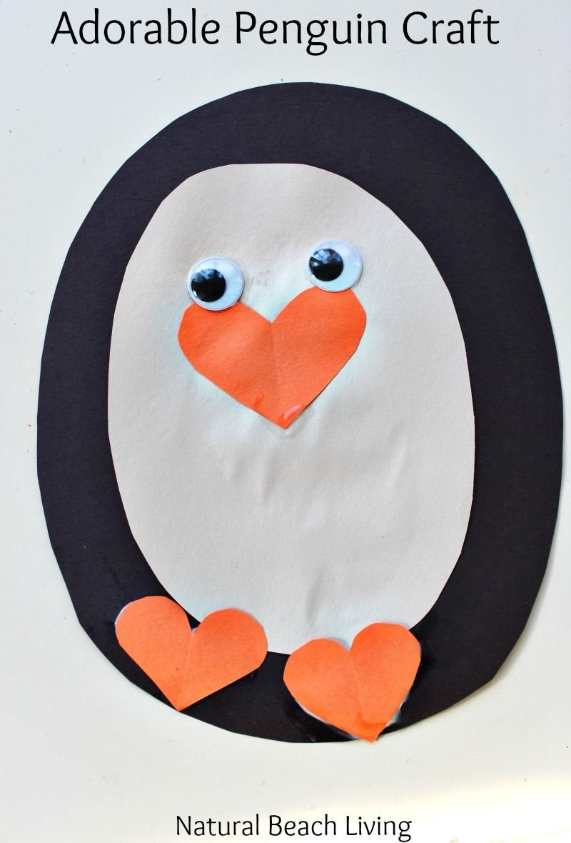 Penguin Craft Preschool Activity - Easy Penguin Activities