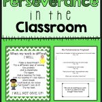 Perseverance Activities For Growth Mindset And Character
