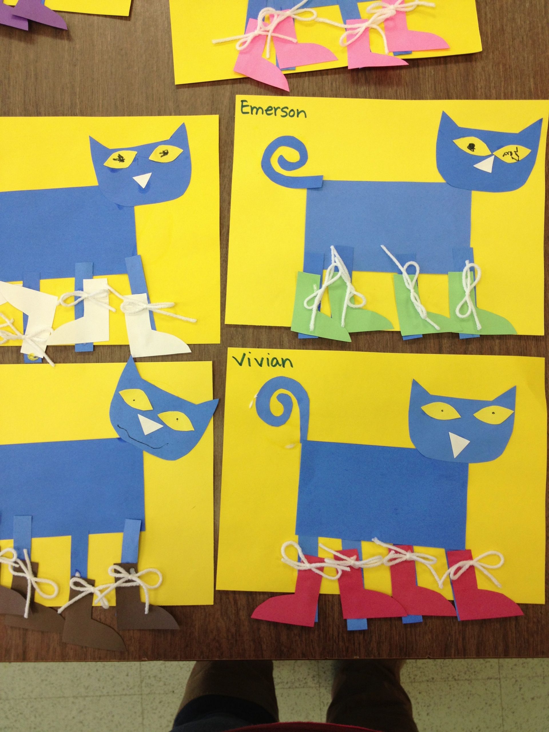 Pete The Cat Preschool Project | Preschool Projects, Pete