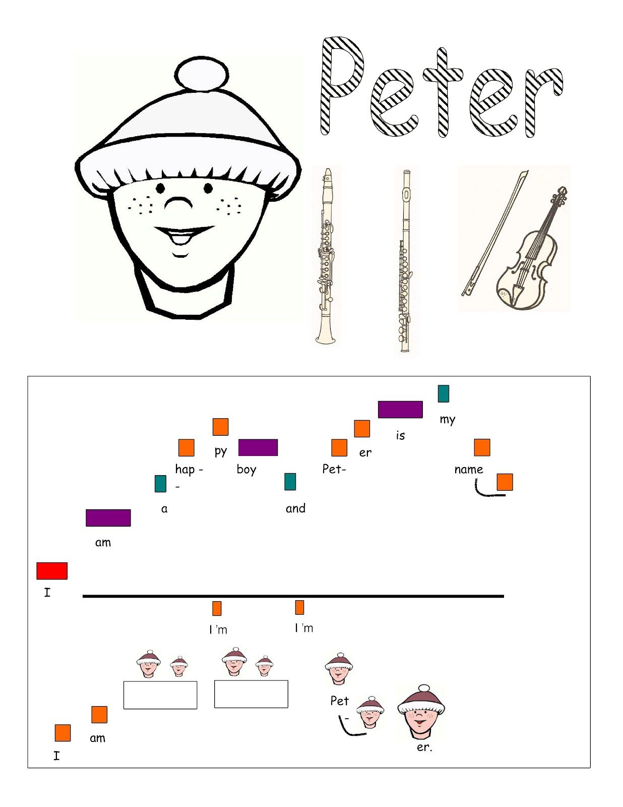 Peter And The Wolf Lesson 2 - Learning The Themes And The