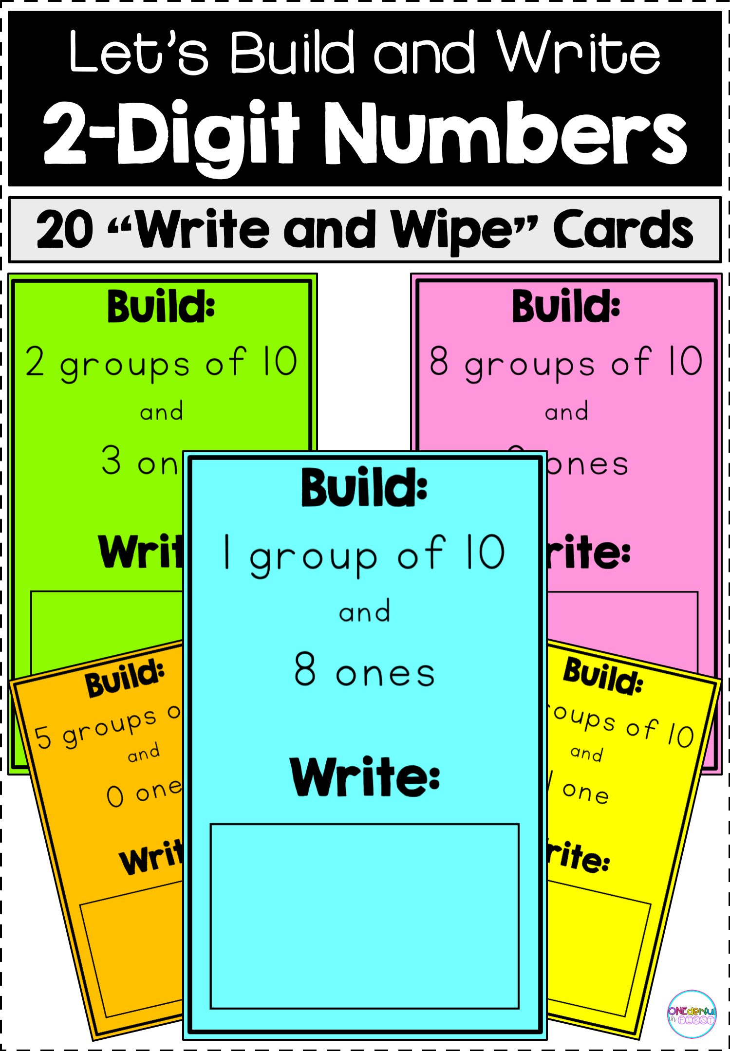 Place Value - Tens And Ones Activity | Math Resources, First