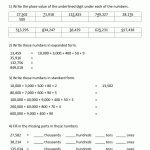 Place Value Worksheet   Up To 10 Million | Place Value