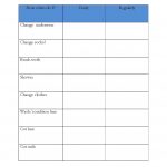 Plan And Worksheets (Personal Care) | Hygiene Lessons