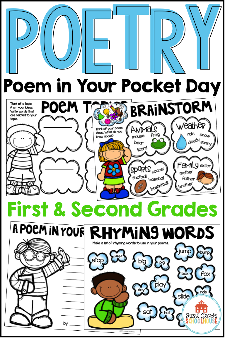 Poetry And Poem In Your Pocket Day | Poetry Activities