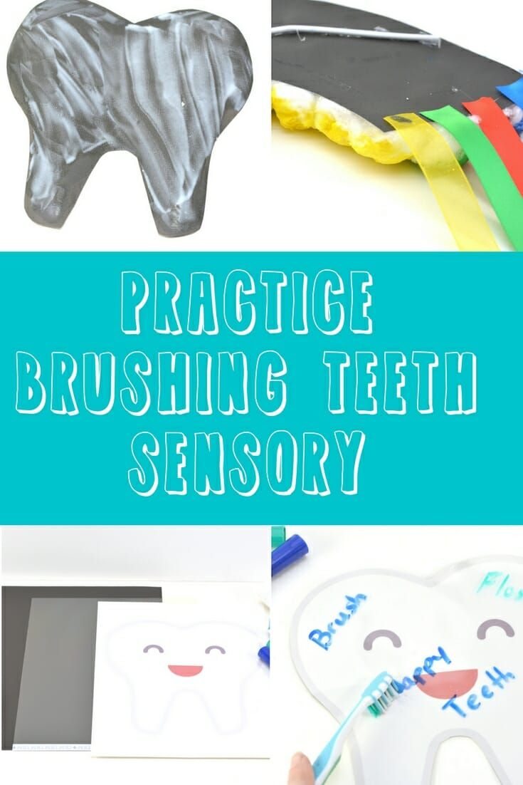 Practice Brushing Teeth Sensory | Infant Activities, Sensory