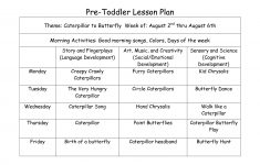 Toddler Preschool Lesson Plans