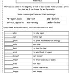 Prefixes Worksheet | Prefix Worksheet, Suffixes Worksheets