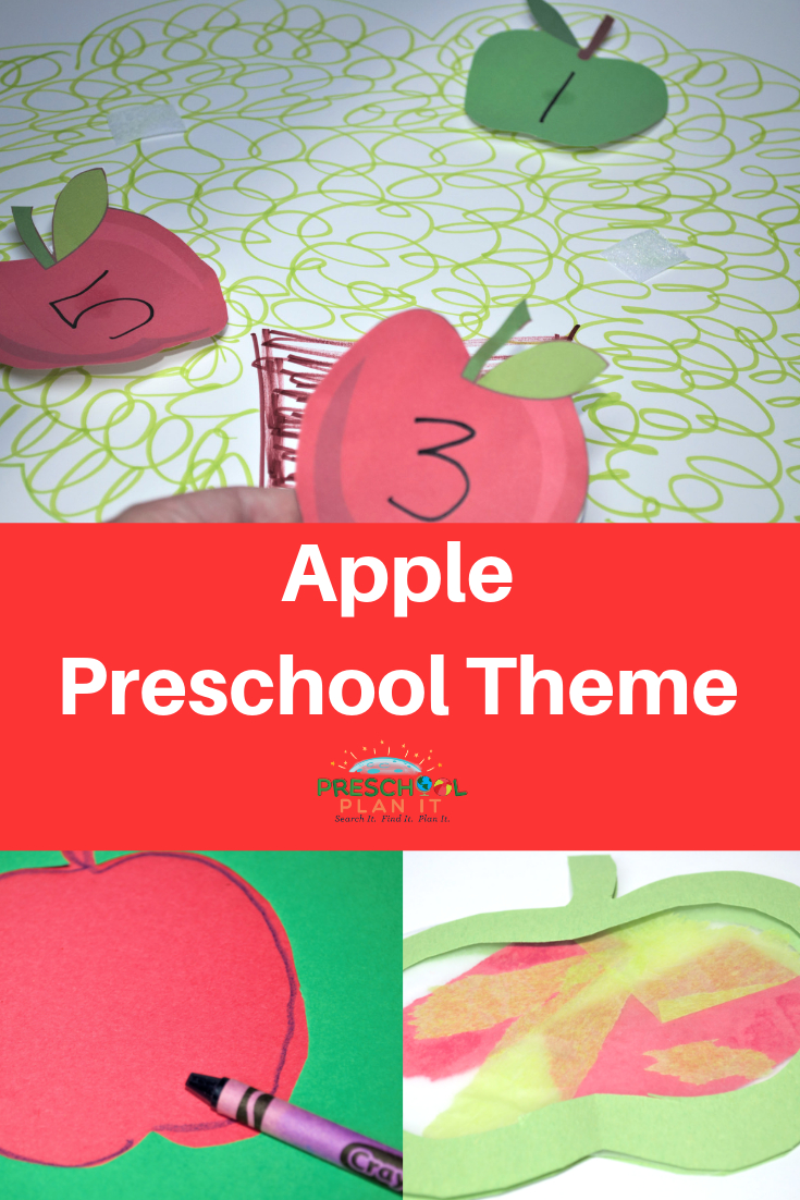 Preschool Apple Activities Theme