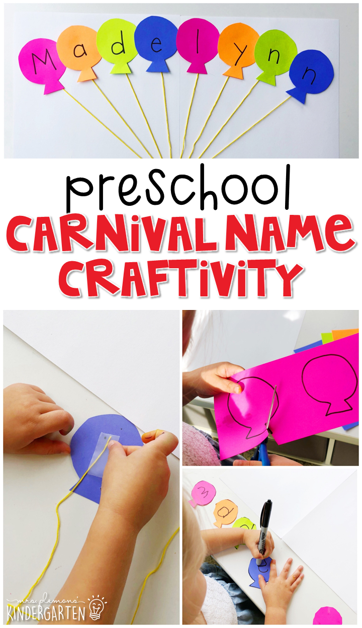 Preschool: Carnival | Summer Preschool Activities, Preschool