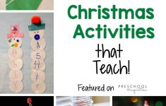Christmas Theme Preschool Lesson Plan