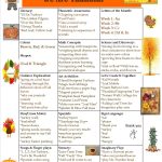 Preschool Fall And Thanksgiving Theme | Lesson Plans For