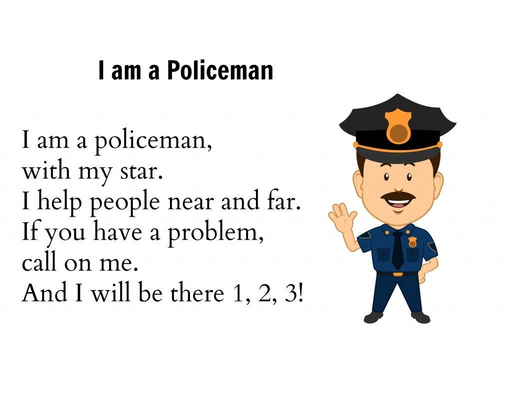 Preschool Helpers: Police Men (With Images) | Community