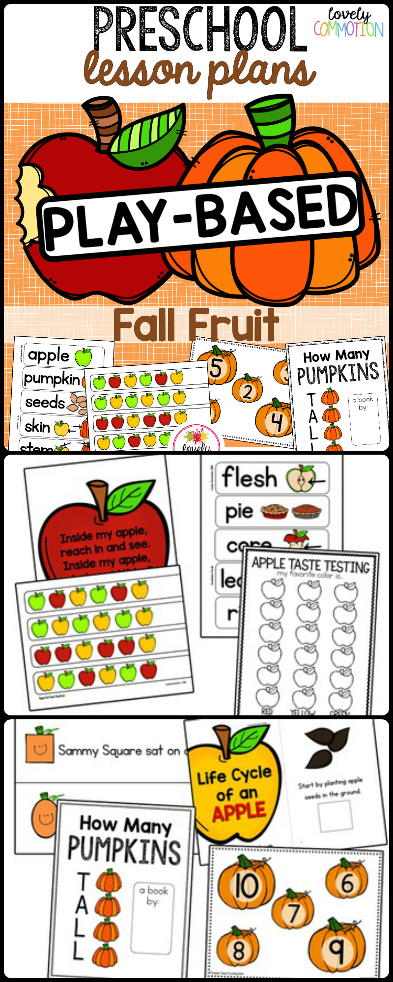 Preschool Lesson Plan- Autumn | Preschool Lessons, Fall