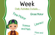 Preschool Lesson Plan Ideas For Camping Theme With Daily
