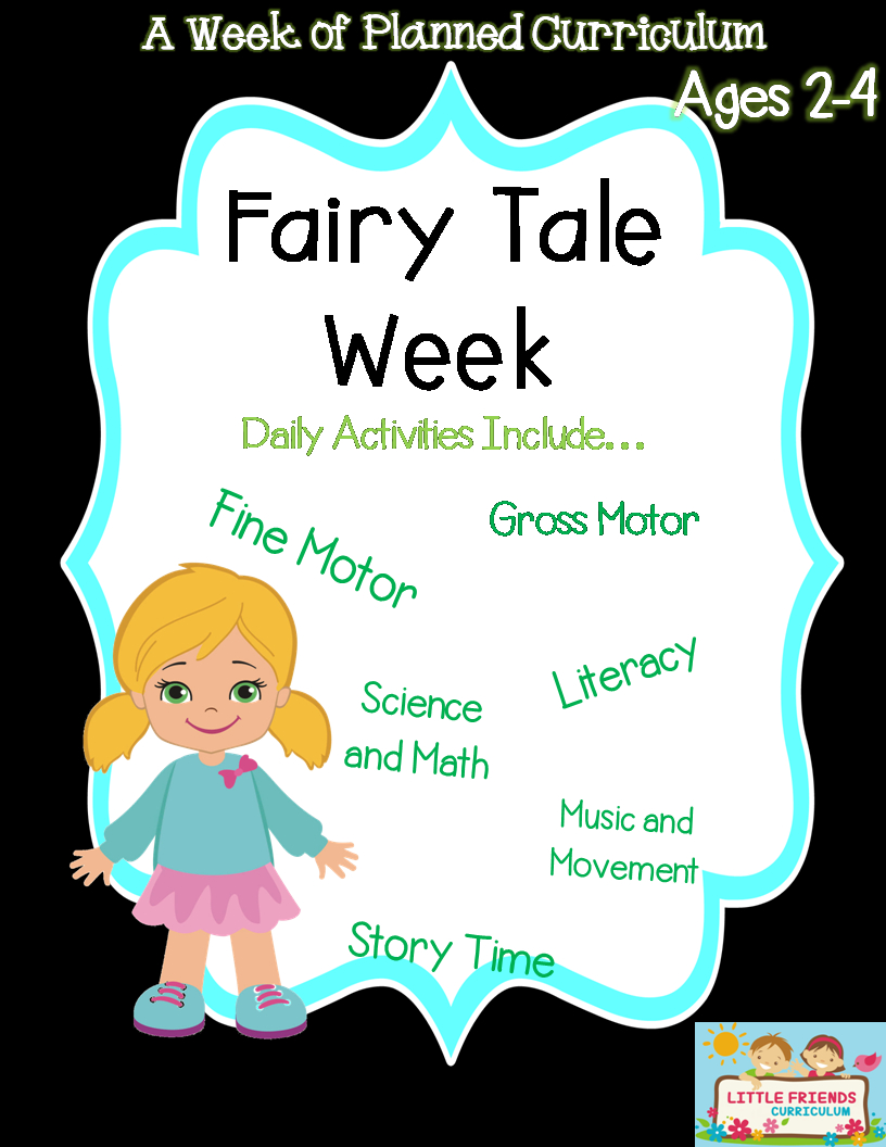 Preschool Lesson Plan Ideas For Fairy Tale Theme With Daily