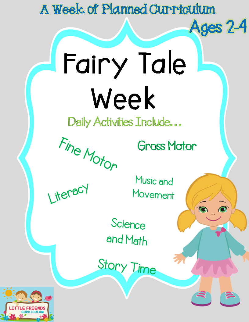 Preschool Lesson Plan Ideas For Fairy Tale Theme With Daily