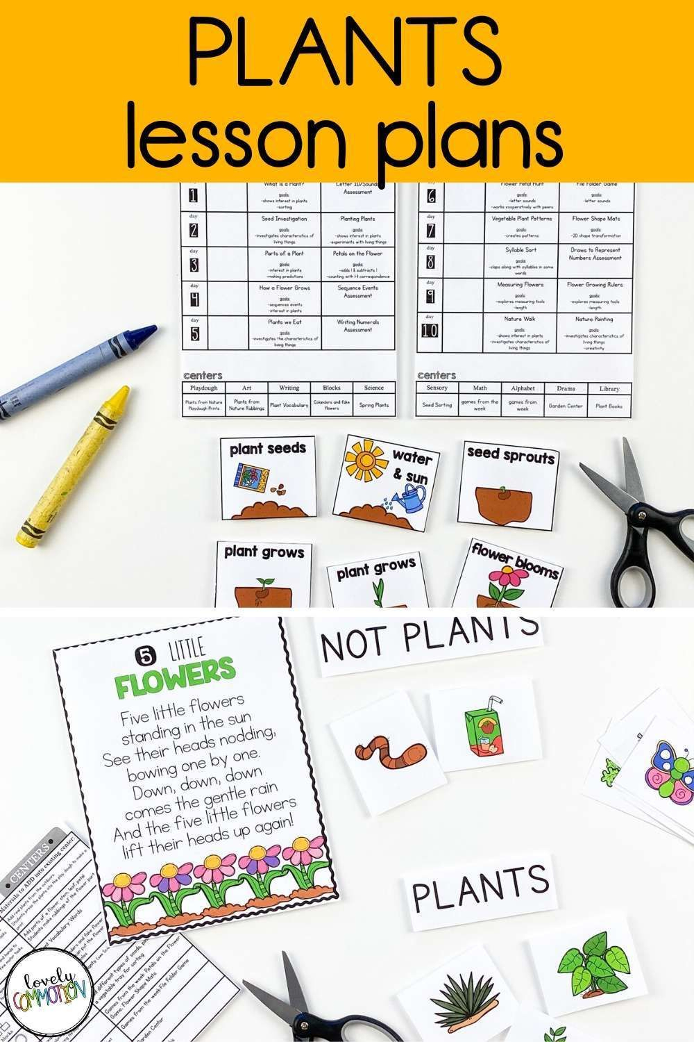 Preschool Lesson Plans- Plants