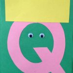 Preschool Letter Q Craft | Preschool Letter Crafts, Letter A