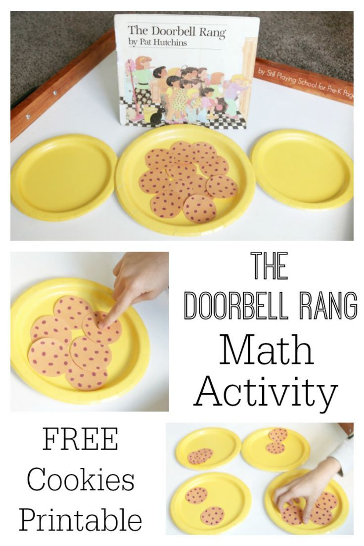 Preschool Math Exploration With The Doorbell Rang | Fun Math