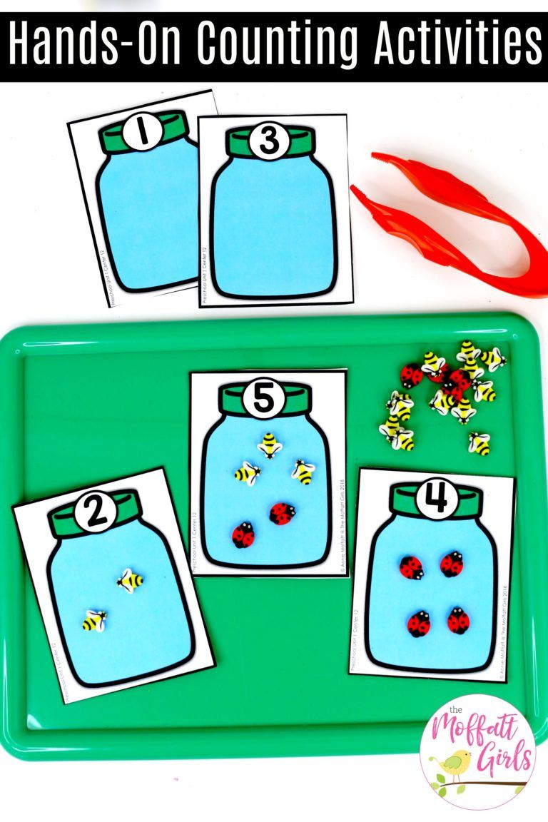 Preschool Math: Teach Numbers 1-5 In Fun, Hands-On Ways